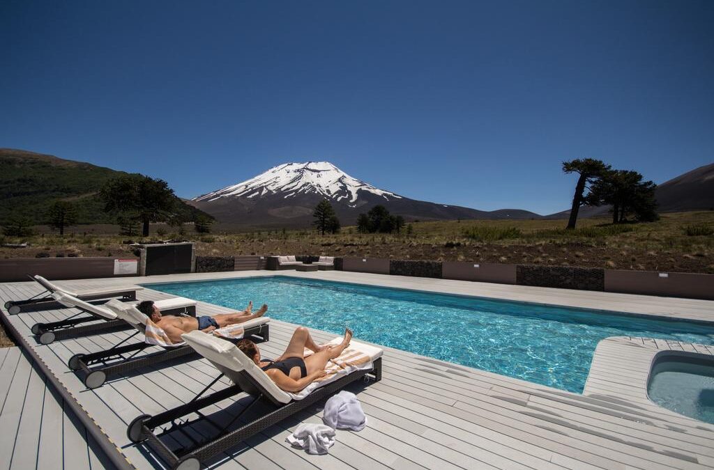 corralco Hotel e spa na pista de esqui Valle Corralco