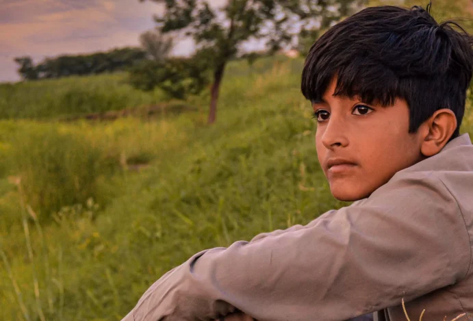 Safári com criança