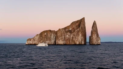 Cruzeiro de expedição ou hotel em terra firme em Galápagos?